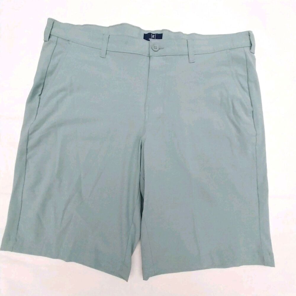 George Shorts Mens Size 36 Green Stretch #E24